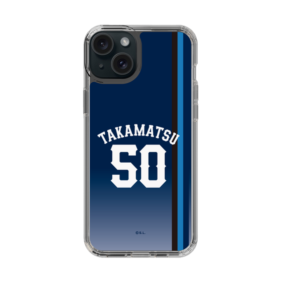 スリムプロテクションケース［ 埼玉西武ライオンズ- #50 TAKAMATSU - ビジター ］