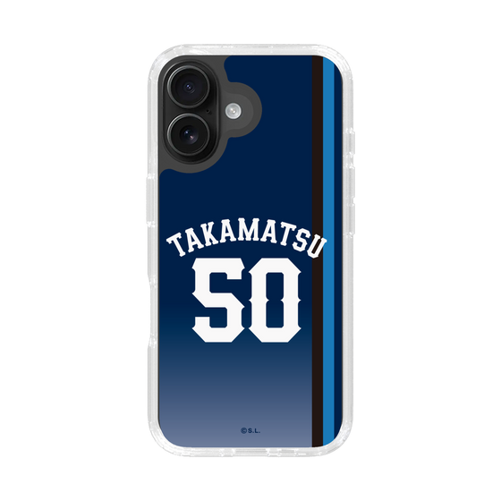 スリムプロテクションケース［ 埼玉西武ライオンズ- #50 TAKAMATSU - ビジター ］