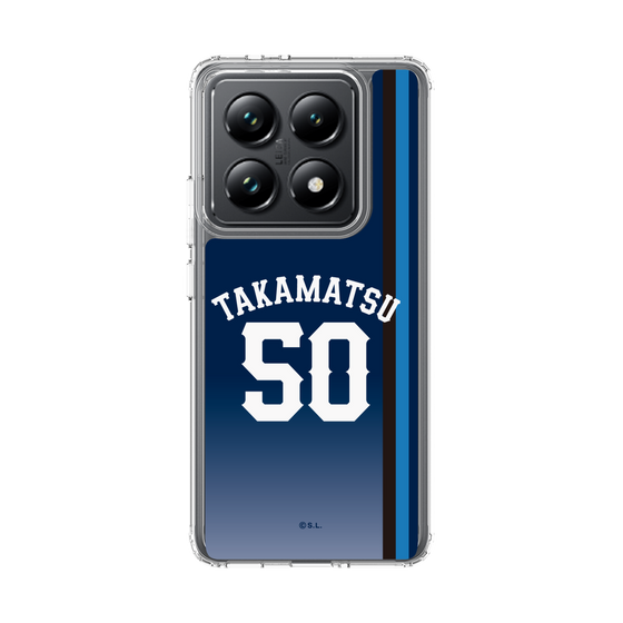 スリムプロテクションケース［ 埼玉西武ライオンズ- #50 TAKAMATSU - ビジター ］