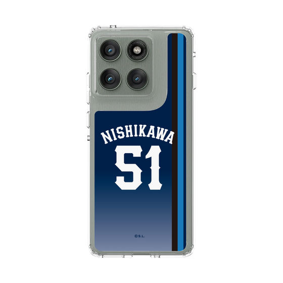 スリムプロテクションケース［ 埼玉西武ライオンズ- #51 NISHIKAWA - ビジター ］