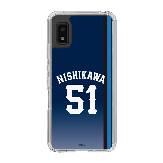 スリムプロテクションケース［ 埼玉西武ライオンズ- #51 NISHIKAWA - ビジター ］