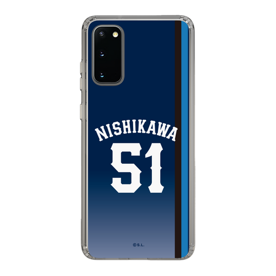 スリムプロテクションケース［ 埼玉西武ライオンズ- #51 NISHIKAWA - ビジター ］