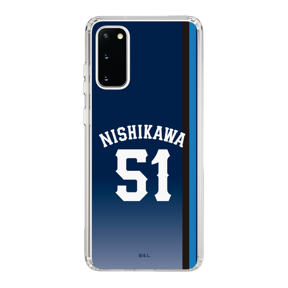 スリムプロテクションケース［ 埼玉西武ライオンズ- #51 NISHIKAWA - ビジター ］