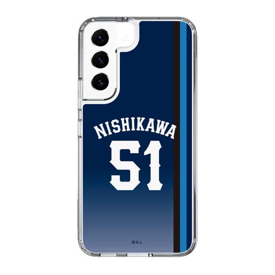 スリムプロテクションケース［ 埼玉西武ライオンズ- #51 NISHIKAWA - ビジター ］