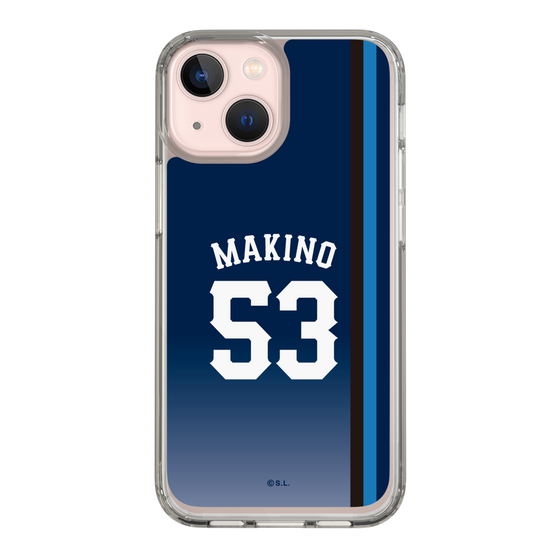 スリムプロテクションケース［ 埼玉西武ライオンズ- #53 MAKINO - ビジター ］