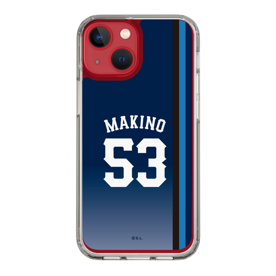 スリムプロテクションケース［ 埼玉西武ライオンズ- #53 MAKINO - ビジター ］