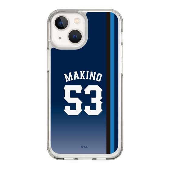 スリムプロテクションケース［ 埼玉西武ライオンズ- #53 MAKINO - ビジター ］