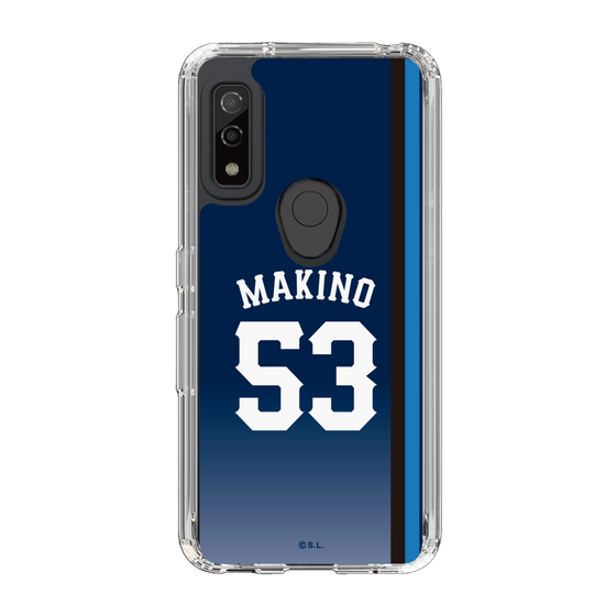 スリムプロテクションケース［ 埼玉西武ライオンズ- #53 MAKINO - ビジター ］