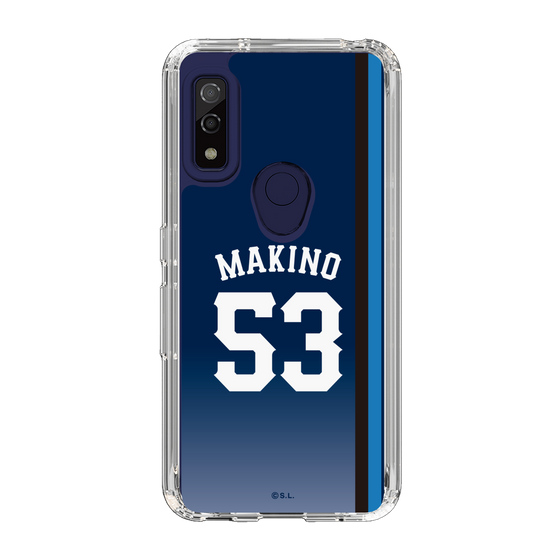 スリムプロテクションケース［ 埼玉西武ライオンズ- #53 MAKINO - ビジター ］