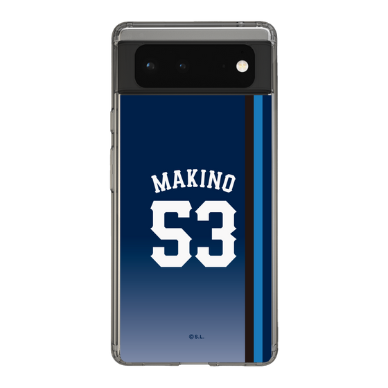 スリムプロテクションケース［ 埼玉西武ライオンズ- #53 MAKINO - ビジター ］