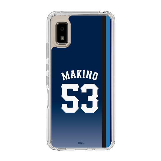 スリムプロテクションケース［ 埼玉西武ライオンズ- #53 MAKINO - ビジター ］