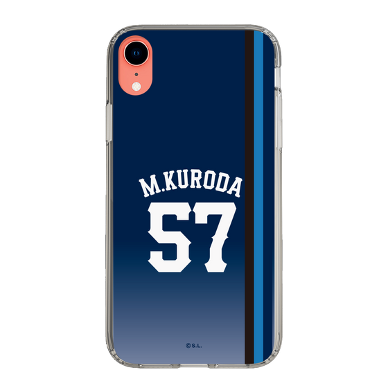 スリムプロテクションケース［ 埼玉西武ライオンズ- #57 KURODA - ビジター ］