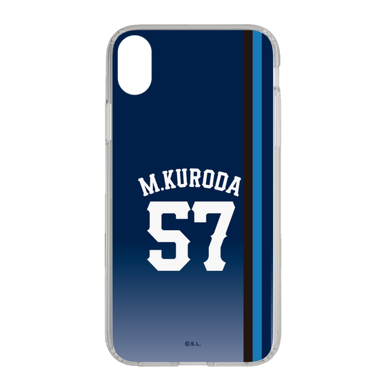 スリムプロテクションケース［ 埼玉西武ライオンズ- #57 KURODA - ビジター ］