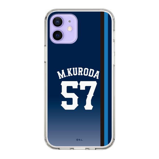 スリムプロテクションケース［ 埼玉西武ライオンズ- #57 KURODA - ビジター ］
