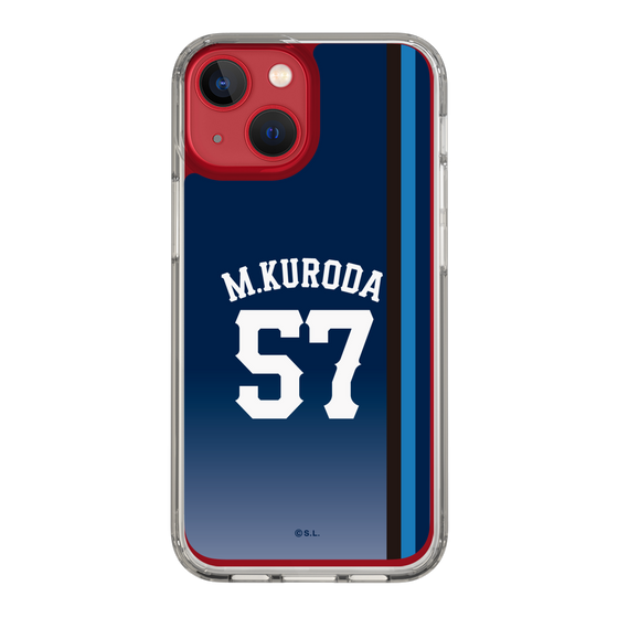 スリムプロテクションケース［ 埼玉西武ライオンズ- #57 KURODA - ビジター ］