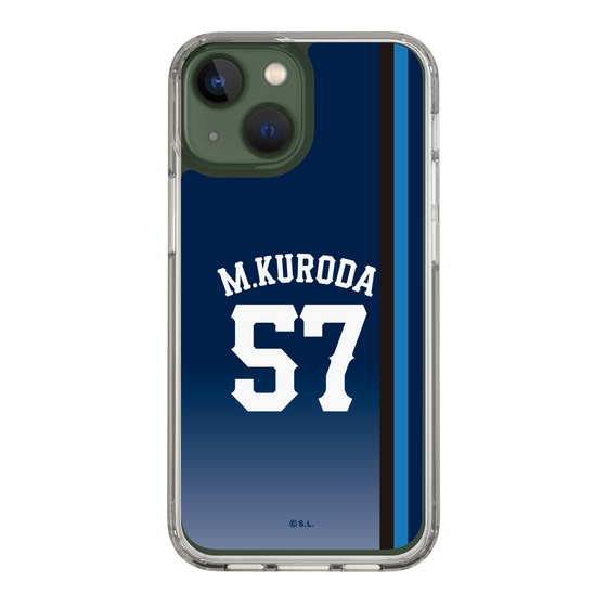 スリムプロテクションケース［ 埼玉西武ライオンズ- #57 KURODA - ビジター ］