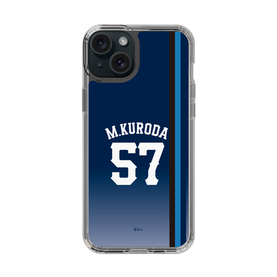 スリムプロテクションケース［ 埼玉西武ライオンズ- #57 KURODA - ビジター ］