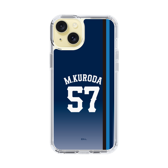 スリムプロテクションケース［ 埼玉西武ライオンズ- #57 KURODA - ビジター ］