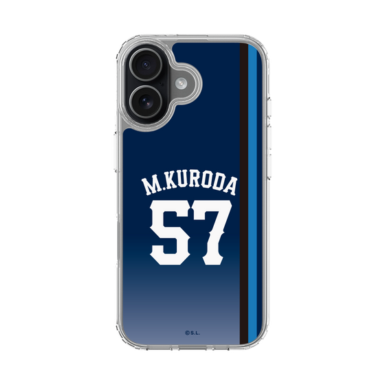 スリムプロテクションケース［ 埼玉西武ライオンズ- #57 KURODA - ビジター ］