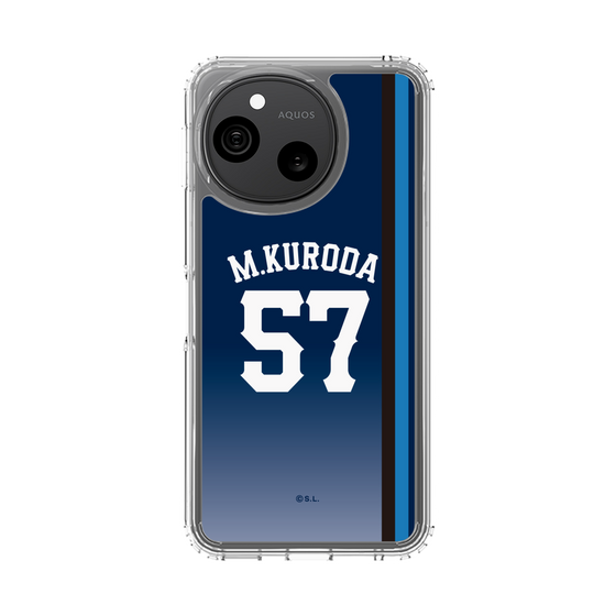 スリムプロテクションケース［ 埼玉西武ライオンズ- #57 KURODA - ビジター ］