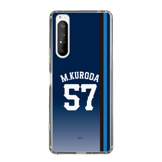 スリムプロテクションケース［ 埼玉西武ライオンズ- #57 KURODA - ビジター ］