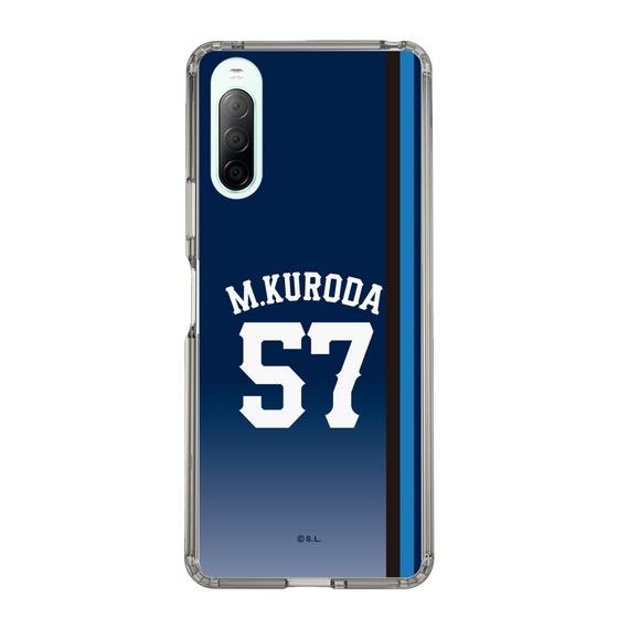 スリムプロテクションケース［ 埼玉西武ライオンズ- #57 KURODA - ビジター ］