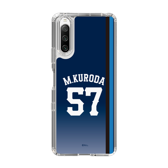 スリムプロテクションケース［ 埼玉西武ライオンズ- #57 KURODA - ビジター ］