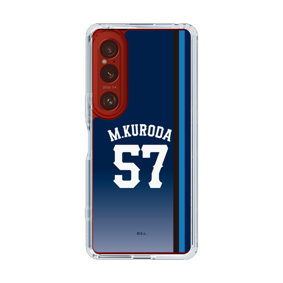 スリムプロテクションケース［ 埼玉西武ライオンズ- #57 KURODA - ビジター ］