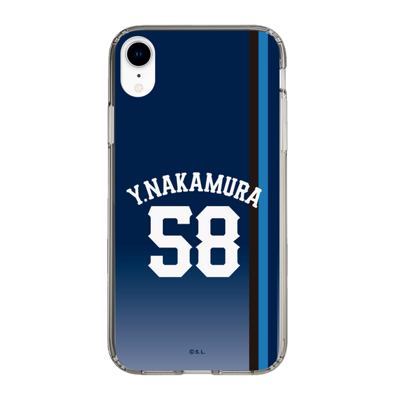 スリムプロテクションケース［ 埼玉西武ライオンズ- #58 NAKAMURA - ビジター ］