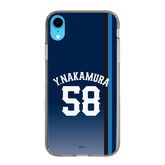スリムプロテクションケース［ 埼玉西武ライオンズ- #58 NAKAMURA - ビジター ］