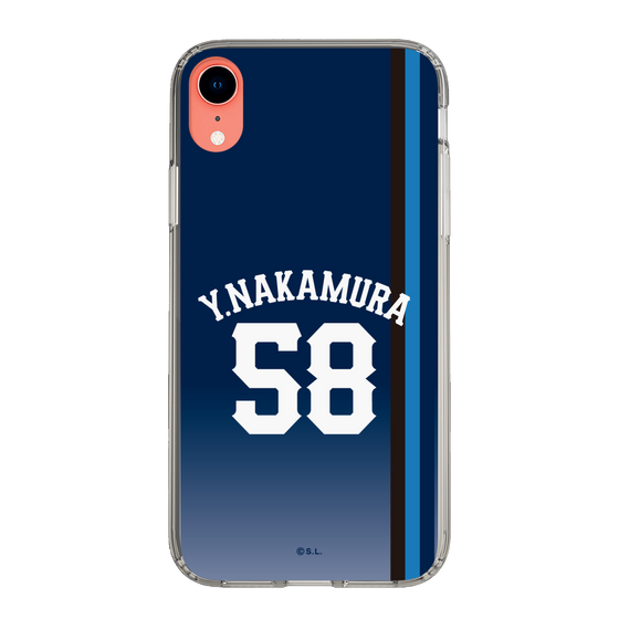 スリムプロテクションケース［ 埼玉西武ライオンズ- #58 NAKAMURA - ビジター ］