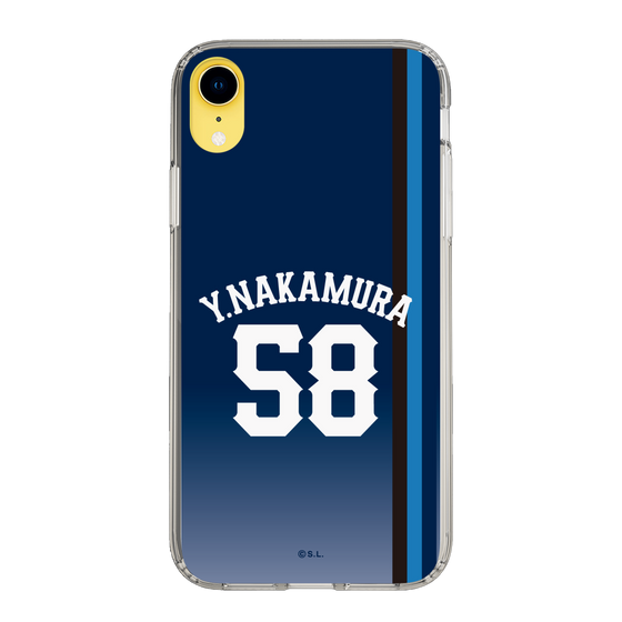 スリムプロテクションケース［ 埼玉西武ライオンズ- #58 NAKAMURA - ビジター ］