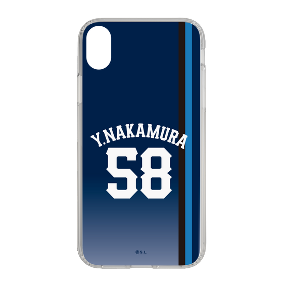 スリムプロテクションケース［ 埼玉西武ライオンズ- #58 NAKAMURA - ビジター ］
