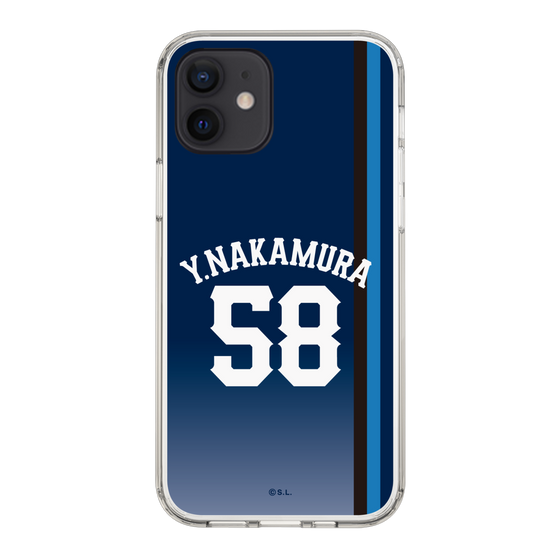 スリムプロテクションケース［ 埼玉西武ライオンズ- #58 NAKAMURA - ビジター ］