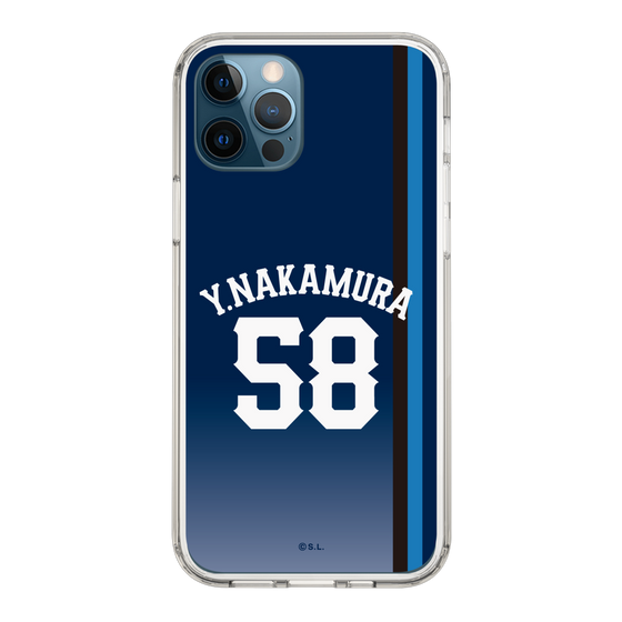 スリムプロテクションケース［ 埼玉西武ライオンズ- #58 NAKAMURA - ビジター ］