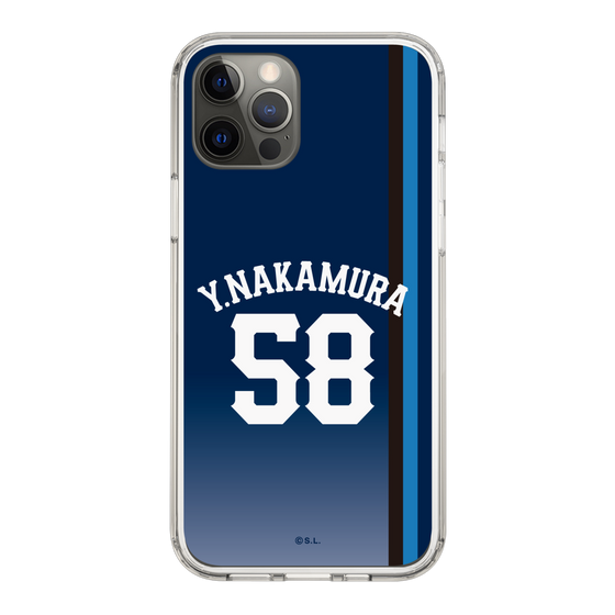 スリムプロテクションケース［ 埼玉西武ライオンズ- #58 NAKAMURA - ビジター ］
