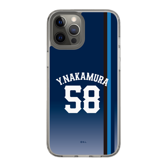 スリムプロテクションケース［ 埼玉西武ライオンズ- #58 NAKAMURA - ビジター ］