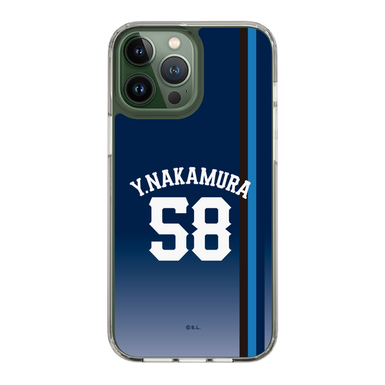 スリムプロテクションケース［ 埼玉西武ライオンズ- #58 NAKAMURA - ビジター ］