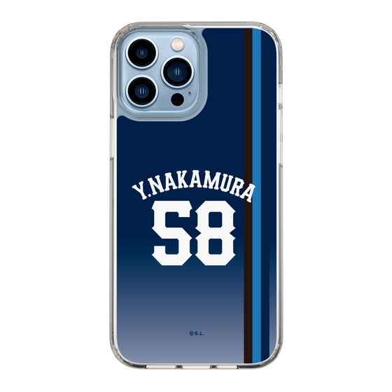 スリムプロテクションケース［ 埼玉西武ライオンズ- #58 NAKAMURA - ビジター ］