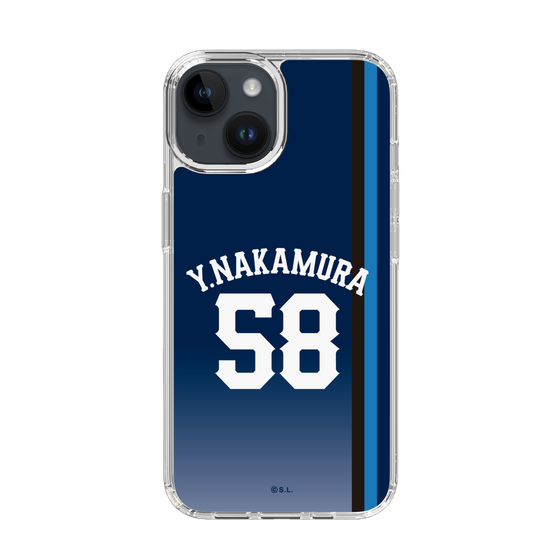 スリムプロテクションケース［ 埼玉西武ライオンズ- #58 NAKAMURA - ビジター ］
