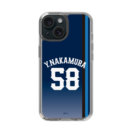 スリムプロテクションケース［ 埼玉西武ライオンズ- #58 NAKAMURA - ビジター ］