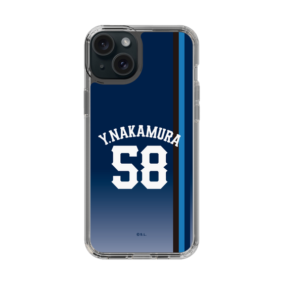 スリムプロテクションケース［ 埼玉西武ライオンズ- #58 NAKAMURA - ビジター ］