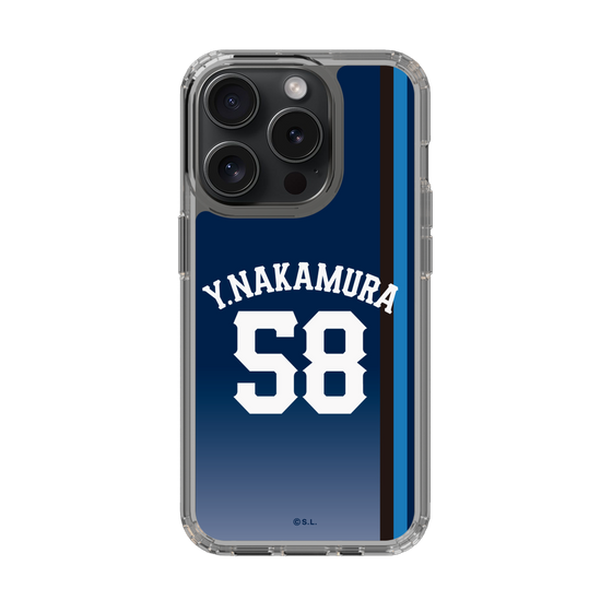 スリムプロテクションケース［ 埼玉西武ライオンズ- #58 NAKAMURA - ビジター ］