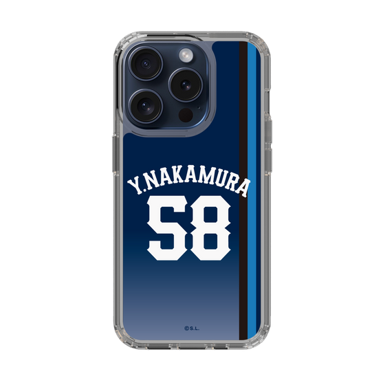 スリムプロテクションケース［ 埼玉西武ライオンズ- #58 NAKAMURA - ビジター ］