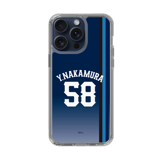 スリムプロテクションケース［ 埼玉西武ライオンズ- #58 NAKAMURA - ビジター ］