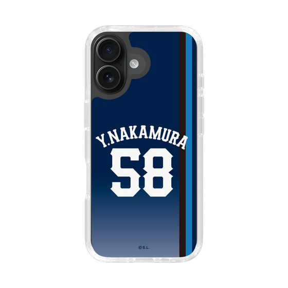 スリムプロテクションケース［ 埼玉西武ライオンズ- #58 NAKAMURA - ビジター ］