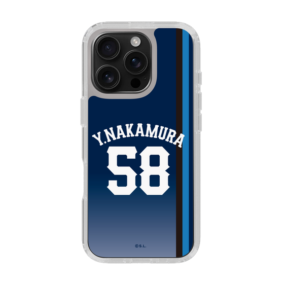スリムプロテクションケース［ 埼玉西武ライオンズ- #58 NAKAMURA - ビジター ］
