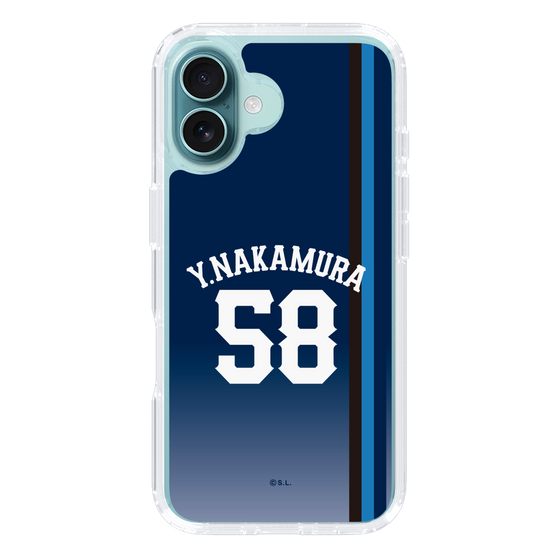 スリムプロテクションケース［ 埼玉西武ライオンズ- #58 NAKAMURA - ビジター ］