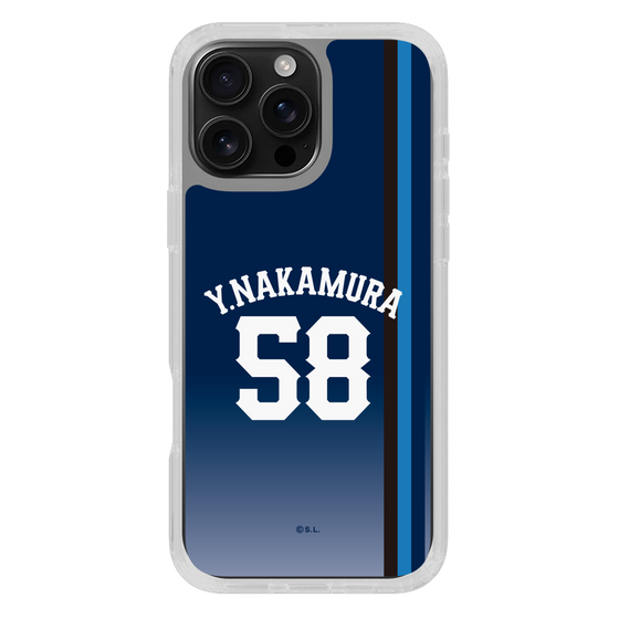 スリムプロテクションケース［ 埼玉西武ライオンズ- #58 NAKAMURA - ビジター ］