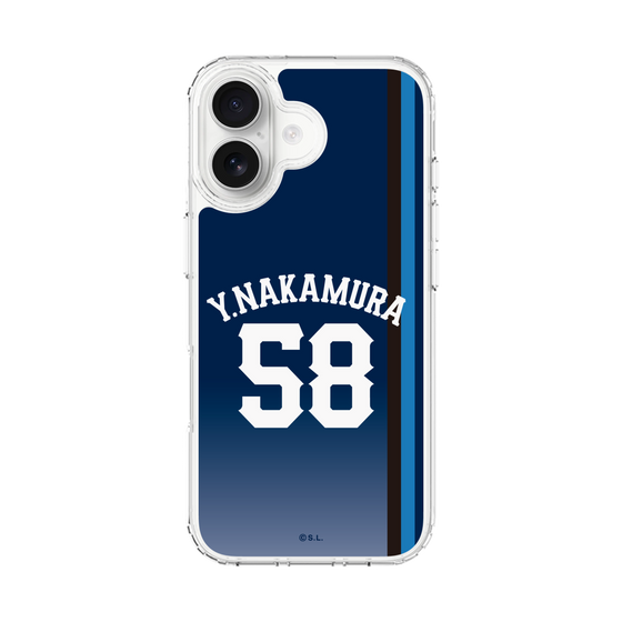 スリムプロテクションケース［ 埼玉西武ライオンズ- #58 NAKAMURA - ビジター ］